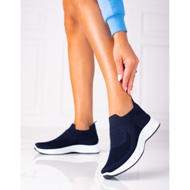 Tênis esportivo feminino SHELOVET azul marinho azul-marinho 1