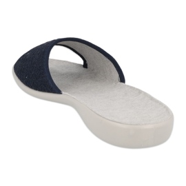 Sapatos femininos Befado pu 300D046 azul 2