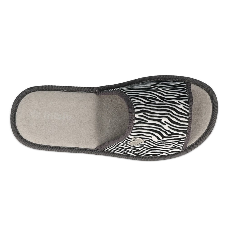 Befado Sapatos femininos Inblu 155D120 branco preto 2