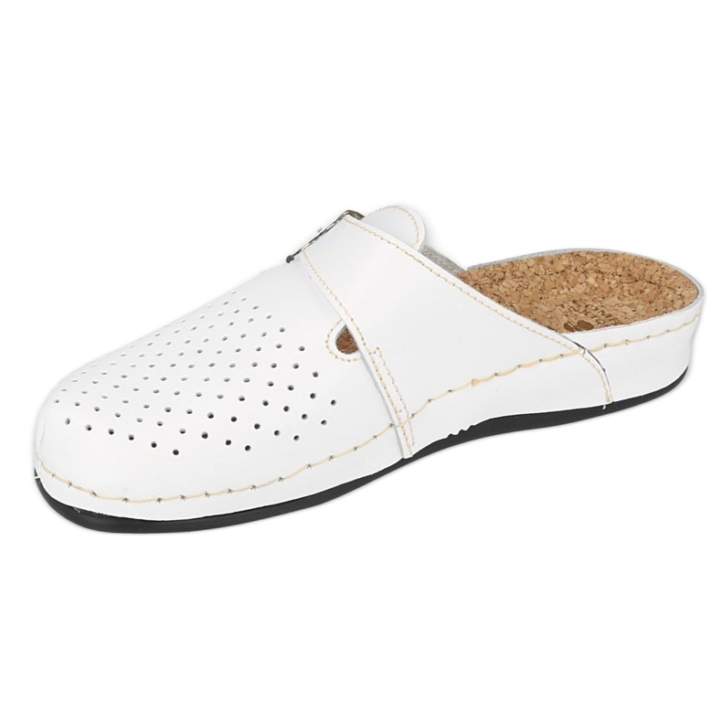 Sapatos femininos chinelos Inblu 158D175 branco 1