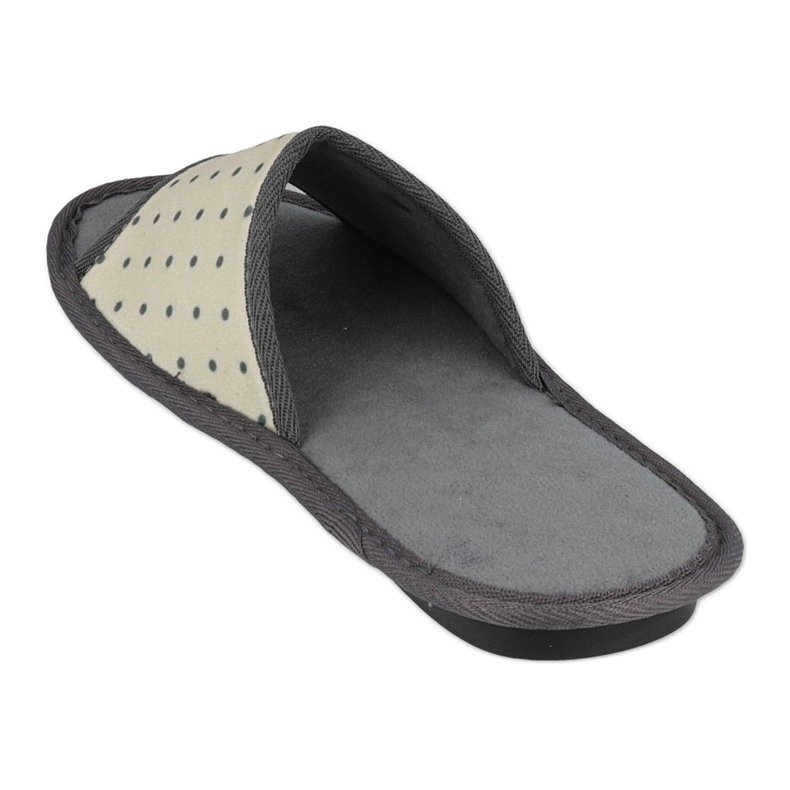 Sapatos femininos Inblu 155D104 bege cinza 4