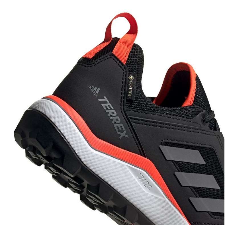 Sapatos Adidas Terrex Agravic Gtx M EF6868 preto laranja cinza 3