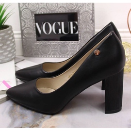 Bombas no poste Vinceza W JAN126A preto 2