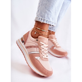 PG1 Tênis esportivo feminino clássico rosa Elenes 1