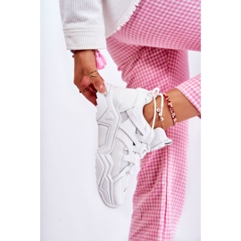 PE1 Tênis esportivo feminino Tênis Branco Daren 2