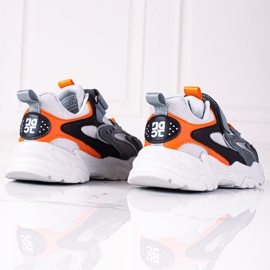 Tênis de menino Shelovet em uma plataforma cinza grossa multicolorido 2