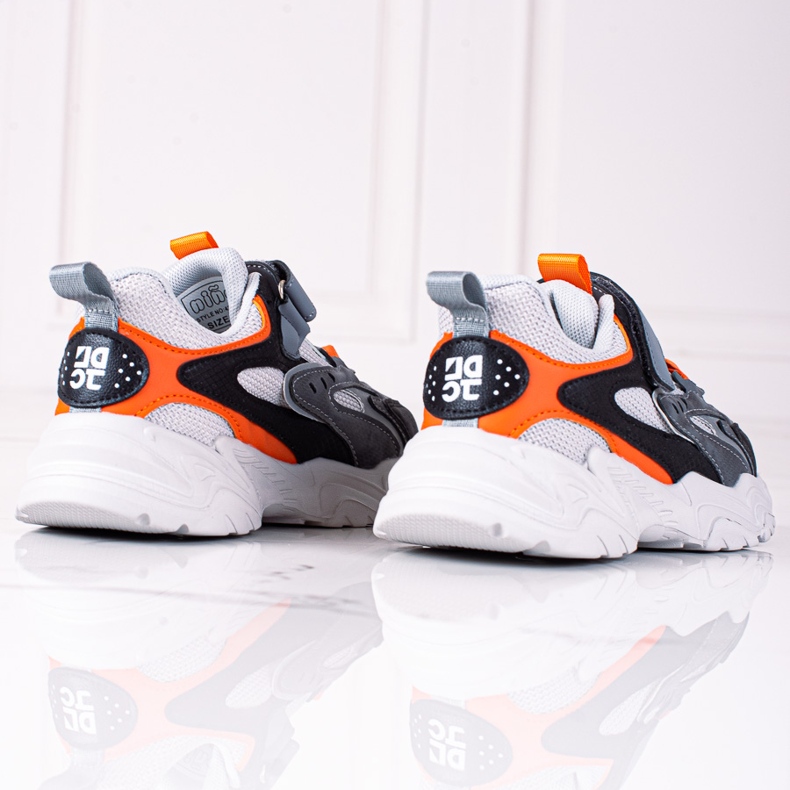 Tênis de menino Shelovet em uma plataforma cinza grossa multicolorido 2