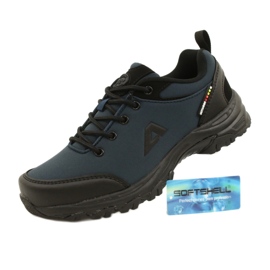 American Club Sapatos esportivos americanos Softshell à prova d'água WT88/22 preto 7