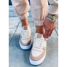 Tênis esportivo feminino Zetto Khaki cáqui 1