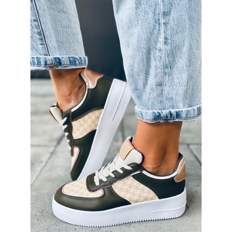 Calçado esportivo feminino Glovi Green verde 1