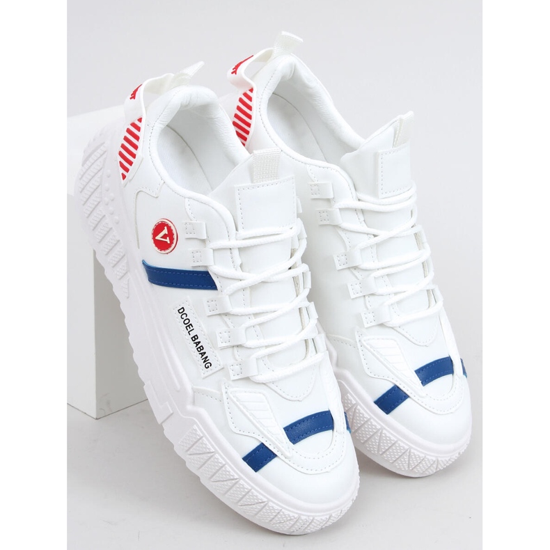 Tênis Bang Red branco vermelho 2