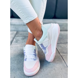 Sapatilhas Inika Multi Bege branco tolet rosa multicolorido verde 1 Sapatilhas Inika Multi Bege branco tolet rosa multicolorido verde 1