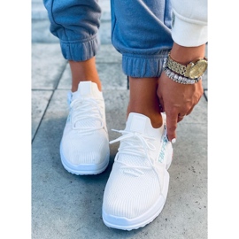 Hiral White meias sapatos esportivos branco 1