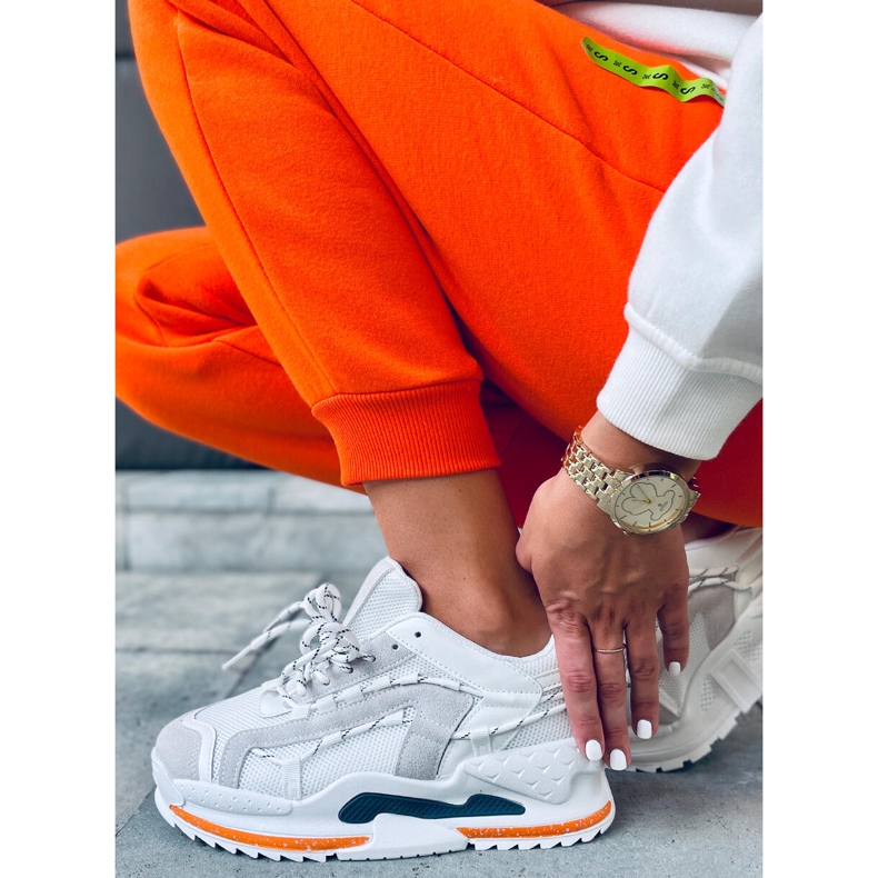 Tênis esportivo feminino Kina White branco 1