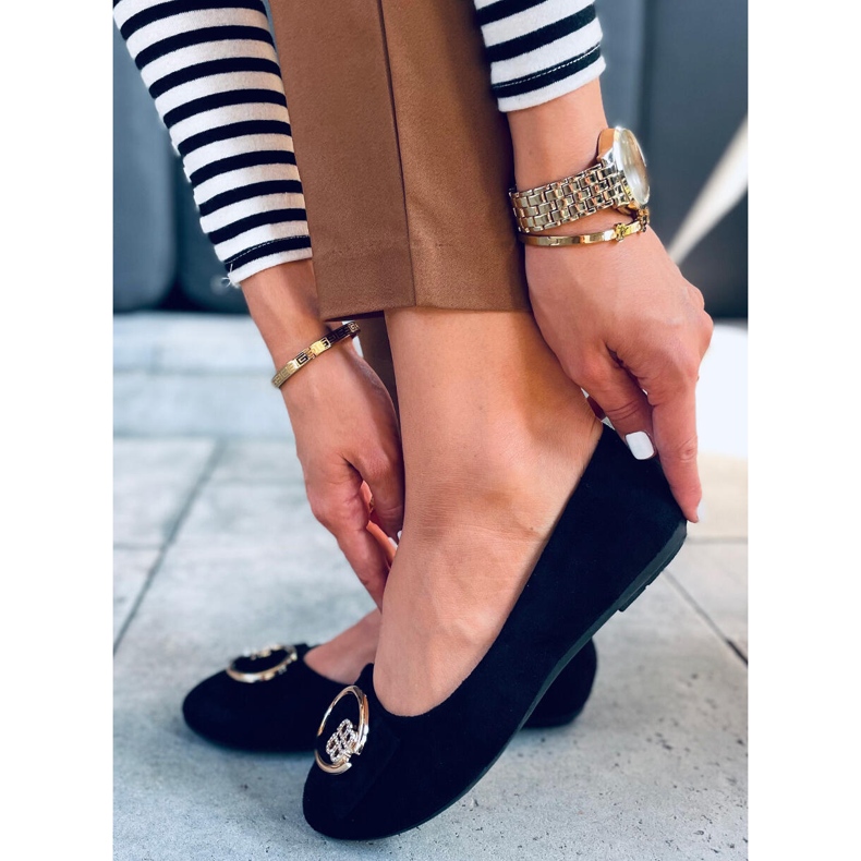 BM Bailarinas femininas Gauri Black preto 1