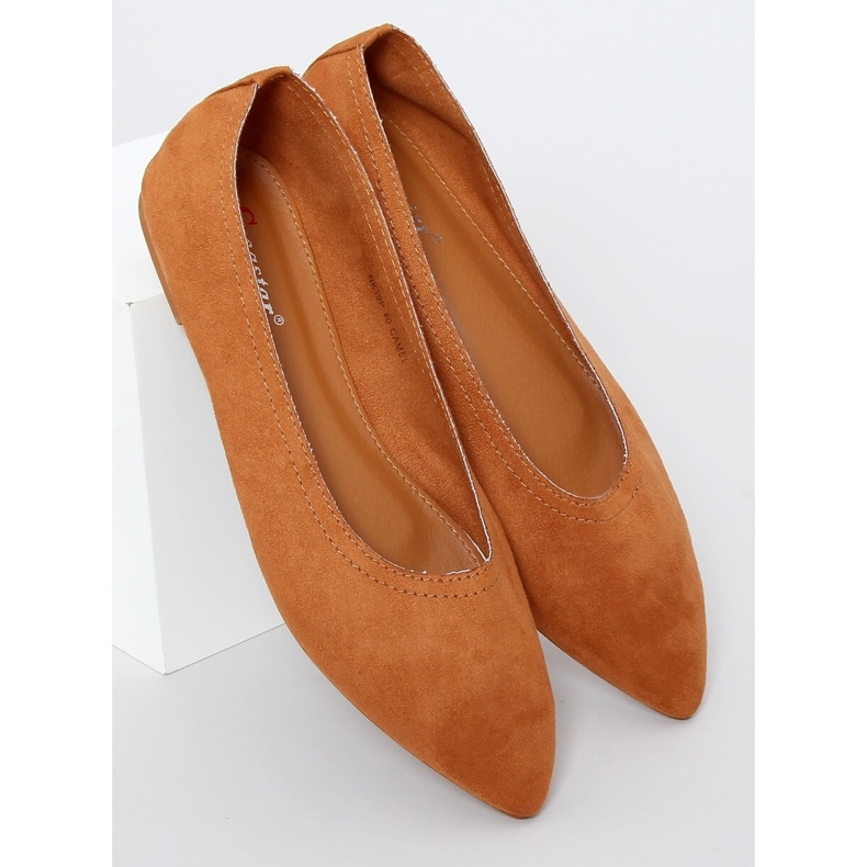Bailarinas camelo feminino NK19P Camel castanho 1