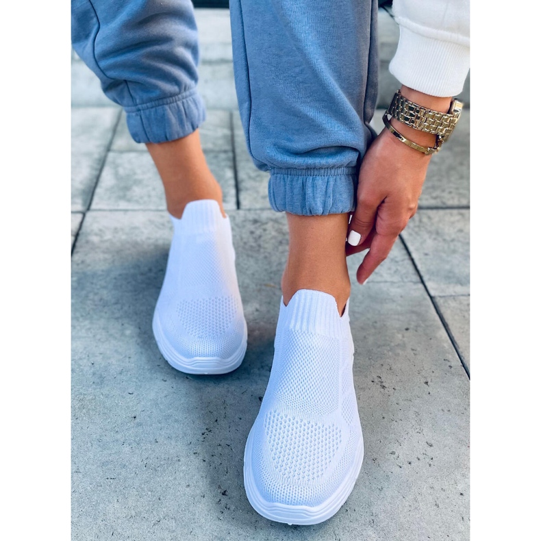 Vien White meias sapatos esportivos branco 1