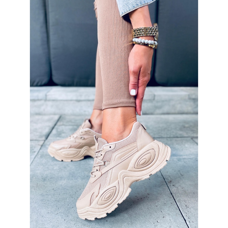 Treinadores Janna Khaki bege 1