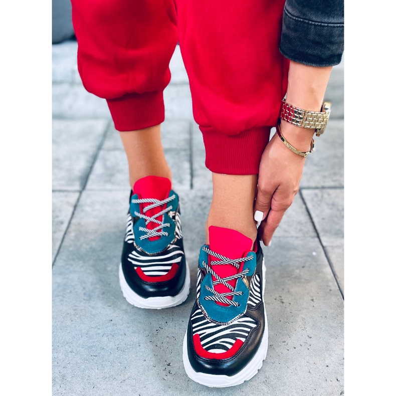 Yeva Black Trainers preto 1