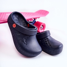 Chinelos leves para crianças Kroks Big Star II375002 Azul marinho 2