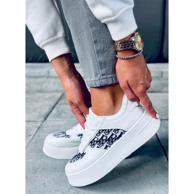 Tênis esportivo feminino Hiver White branco 1