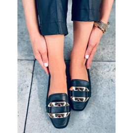 Mocassins femininos Hedd Black preto 1