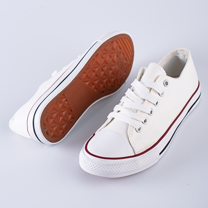 Tênis branco Shelovet clássico da juventude 1