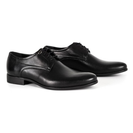 Kampol sapatos formais masculinos 334/27 preto 2