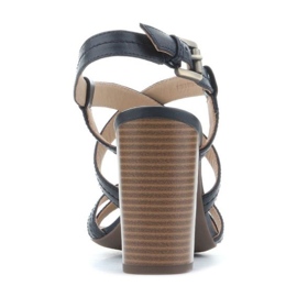 Sandálias Clássicas Pretas Geox D Audalies HSA D824WA 000TU C4002 preto 2