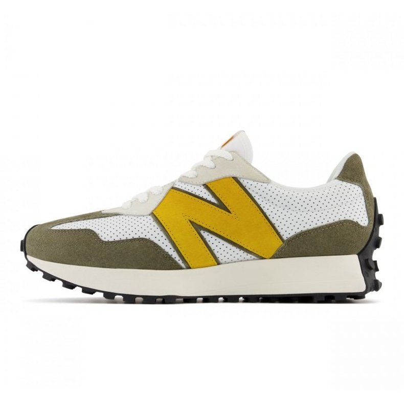 Tênis New Balance M MS327PO branco castanho 1