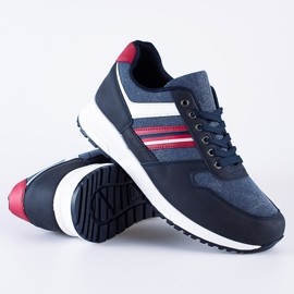 Tênis esportivo masculino Shelovet confortável azul marinho azul-marinho 1