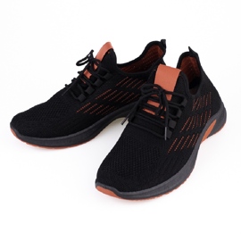 SHELOVET sapatos de fitness para homens negros preto 1