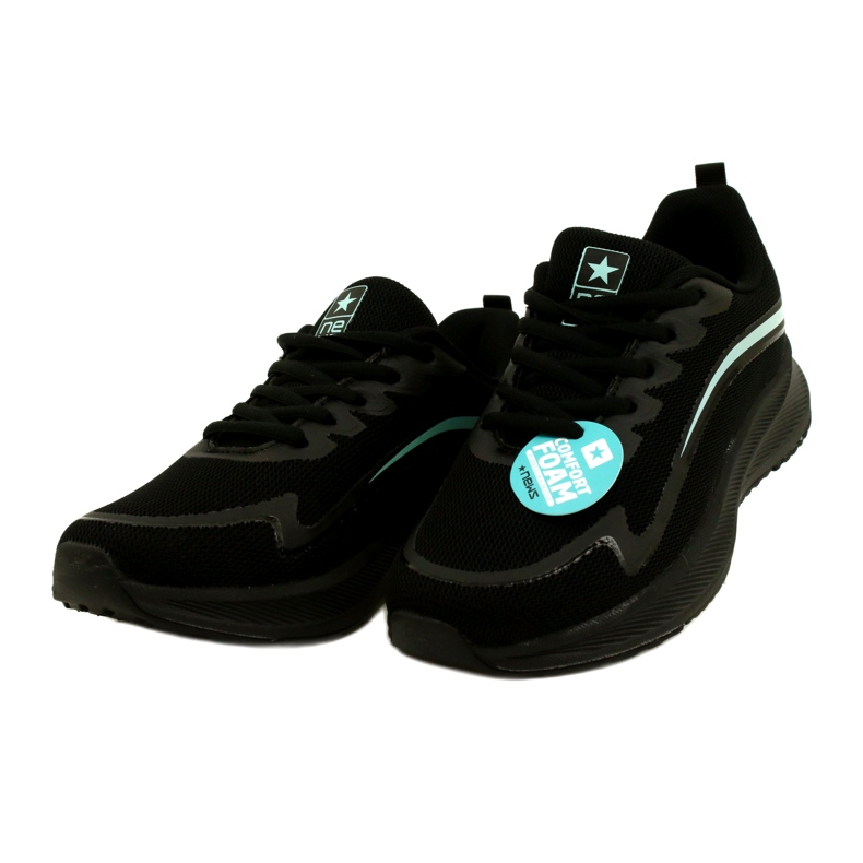 Evento Sapatos de esportes para jovens CZARNE 21SP-4926 preto 2