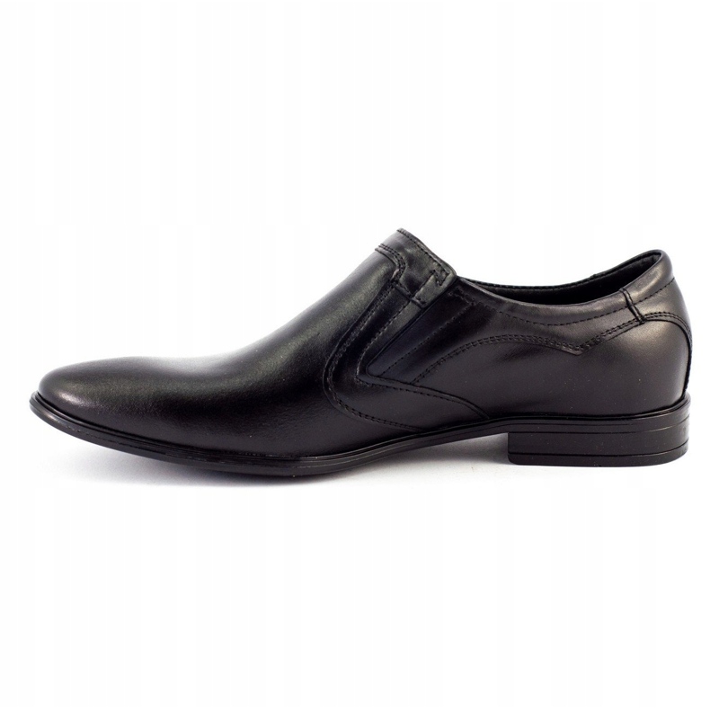 Olivier Sapatos masculinos formais slip-on 284 pretos 1