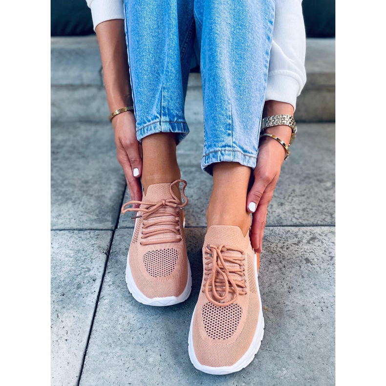 Meias Elias Camel castanho 1