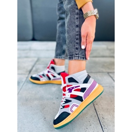 Tênis cano alto Pall Grey Green multicolorido 1