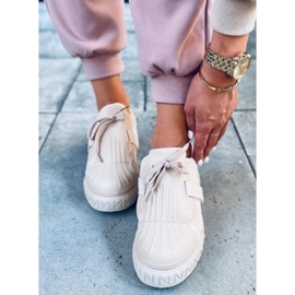 Tênis feminino Melbo Bege 1