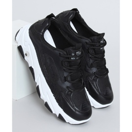 Tênis esportivo feminino preto Frances Black 1