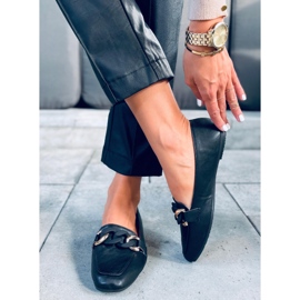 Mocassins femininos Matilde Black preto 1