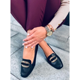 Mocassins femininos Sajmon Black preto 1