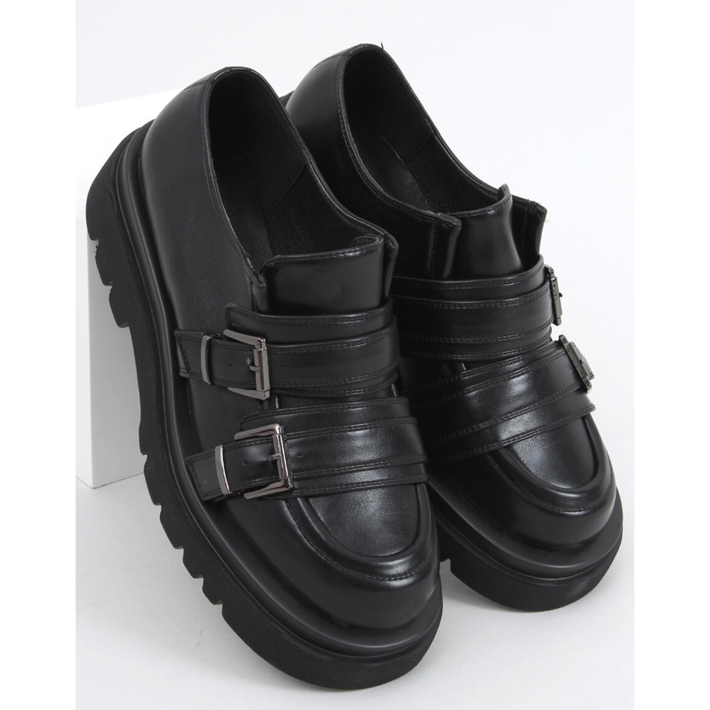 Mocassins femininos Atena Black preto 2