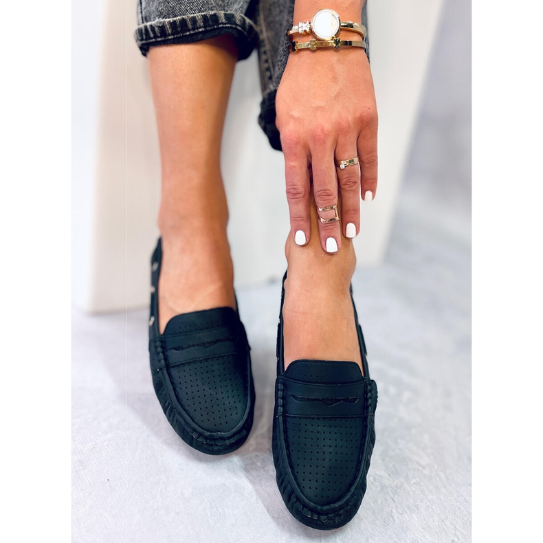 Mocassins femininos Minori Black preto 1