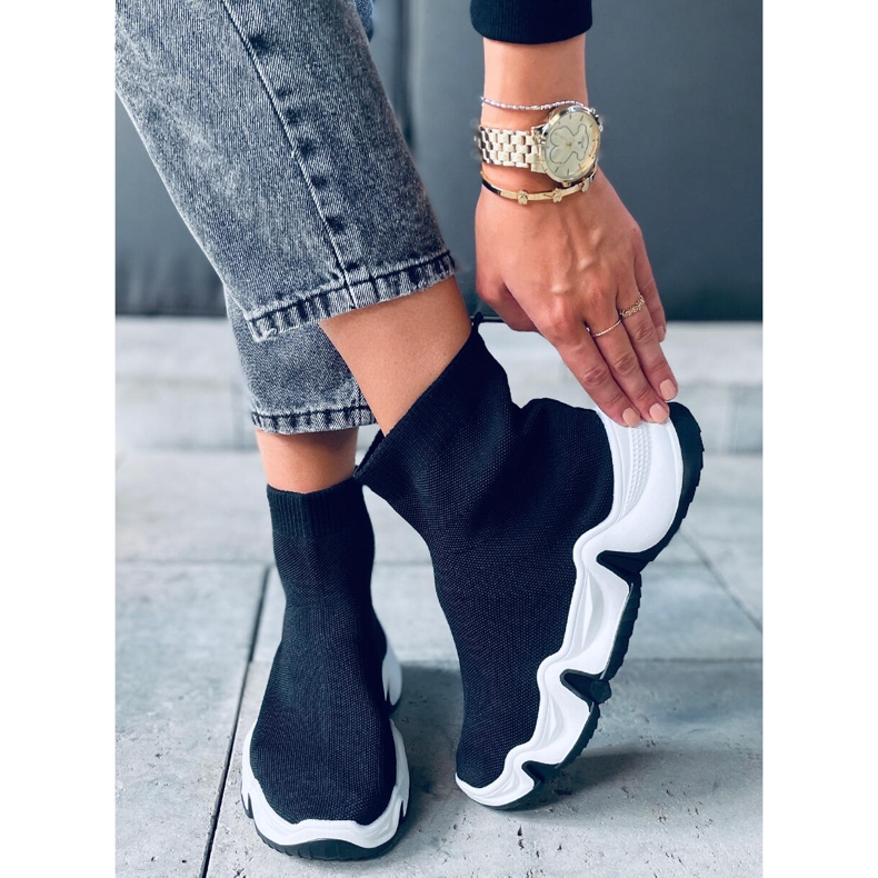 Meias Trumm Nero preto 1