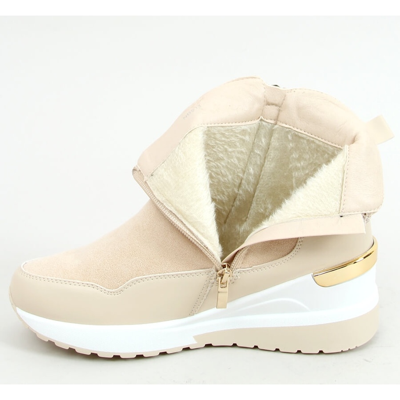 Botas na sola desportiva Zazul Beige bege 1