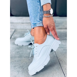 Mocassins de sola alta Unna Blue azul 1