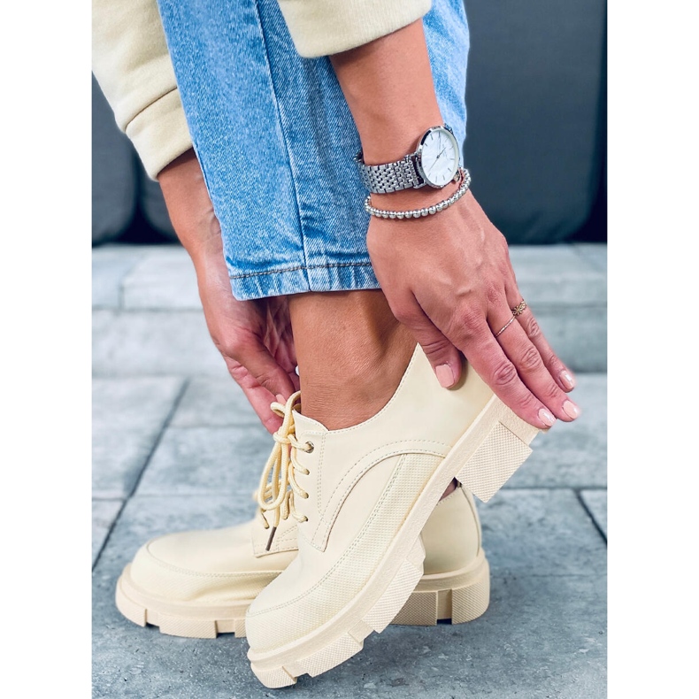 Mocassins de sola alta Unna Yellow amarelo 2