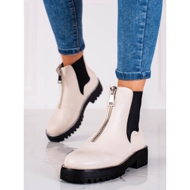 Bolsas femininas bege com zíper 1 Bolsas femininas bege com zíper 1