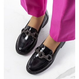 Sapatos Sakina de mulher negra preto 1