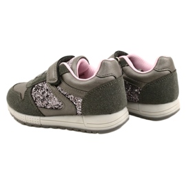 American Club ES40 Grey-Silver Sapatos esportivos infantis cinza 5