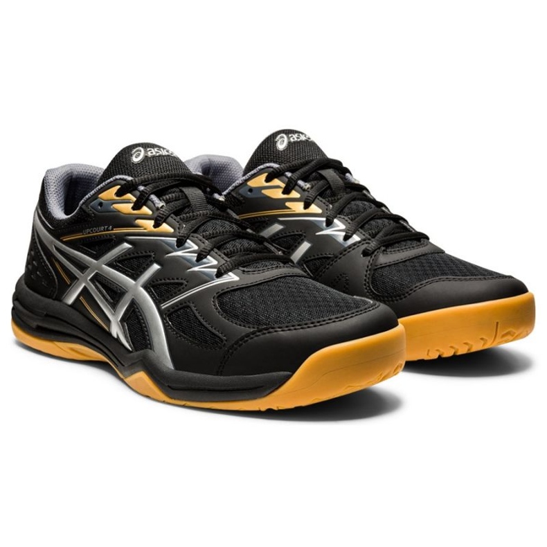 Tênis Asics Upcourt 4 1071A053-001 voleibol preto preto 2